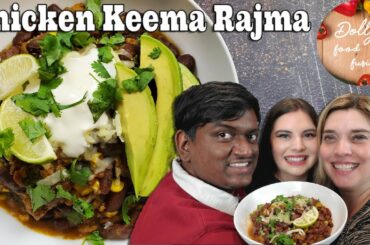 Chicken Keema Rajma | American Chili | Indian-American Fusion Recipe