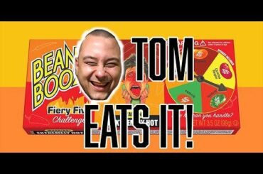 Check out this guy doing the bean boozled challenge