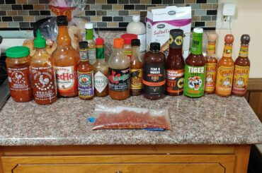 Not a bad start to my hot sauce collection