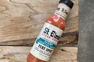 Not the usual, but you want to talk about spicy? This cocktail sauce is delicious, but will burn the hell out of your sinuses. Eat with caution.