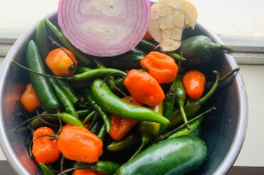 Pickling Mise En Place..