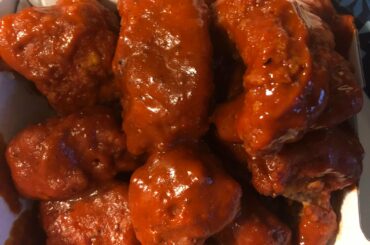 Buffalo Wild Wings Blazin Carolina Reaper Boneless Wings (Wet) [Extra Sauce]