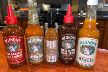 Found all these at Marshals. First time for all of em. Red Clay has a vinegary fermented pepper flavor similar to tabasco but much more intense and slightly more spicy