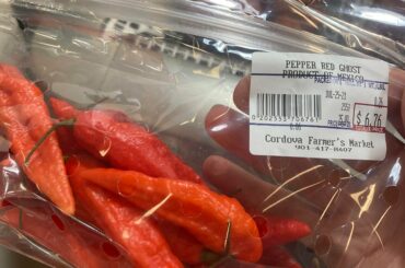 The international supermarket had these fresh ghosts today. Grabbed a bag. They had dried Trinidad scorpions the last time i was there.
