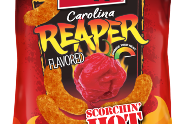 Bought these Herr's Carolina Reaper cheese curls at Winco today. Hotter than flamin' hot, and just as tasty. Not as hot as most reaper products. 8/10 flavor, 6/10 heat.