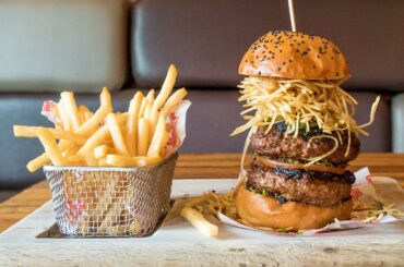 This is the Spiciest Burger I have ever eaten at Alvaro Obregon in Colonia Roma, Mexico City.