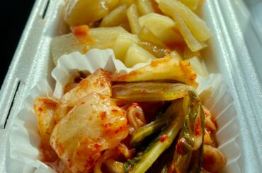 Who else loves kimchi , friends 120yr old family recipe they use at his restaurant