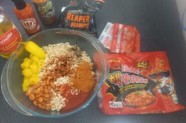 Today's feast. Wish me luck...