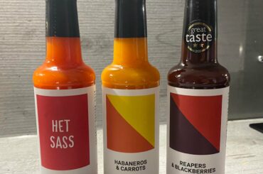 Went past a local market and restocked on some sauces from a local business. Het Sass is absolutely delicious!