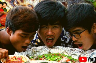 Amazing Cooking and Eating Streaming Big Fish With Special Chili Recipe (Primitive Daily KH)