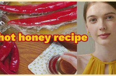 Hot Honey Recipe/ Chilli Infused Honey/ Cook with me/ Myhojuseoul