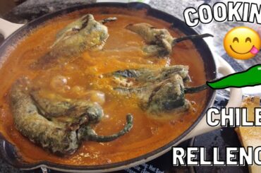 DELICIOUS CHILE RELLENOS!!! *FIRE RECIPE*