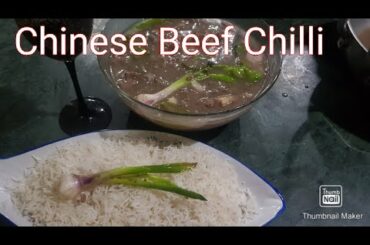 Chinese Beef Chilli Recipe #foodworldijs