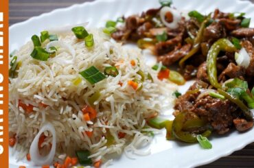Restaurant Style Fried Rice With Beef Chili Recipe By Craving Meal