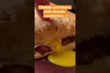 Cheddar-chile biscuits. Recipe in comments.