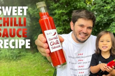 Easy Sweet Chili Sauce Recipe - Home Made Sweet Chilli Sauce