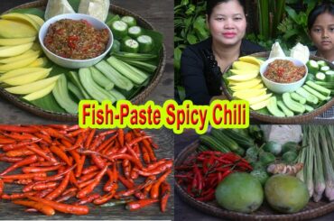 How to make khmer fish-paste with chili recipe -   Cooking Foods