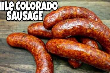 Chile Colorado Sausage - Tex-Mex Sausage Recipe