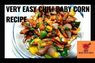 QUICK AND TASTY CHILI BABY CORN RECIPE