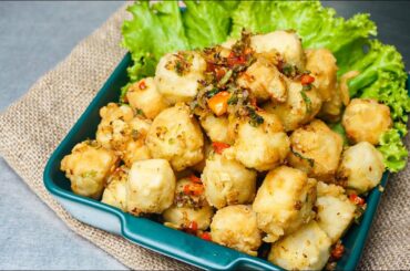 Chili Salt Tofu - Tahu Cabai Garam | Easy Snack Recipe