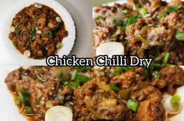 Chicken Chilli Dry | Indian Chinese Chicken Recipe | Hasnain's Kitchen