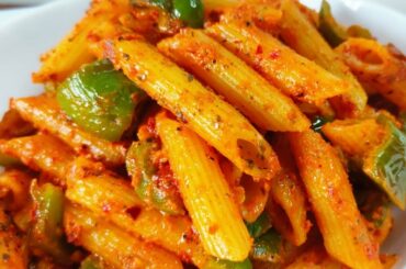 Chilli Pasta Recipe | Red Sauce Pasta | How to make Chilli Pasta at home | Yummy Munchies20