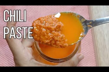 Homemade Chili Paste Recipe | How to Make Homemade Chili Paste in Tamil