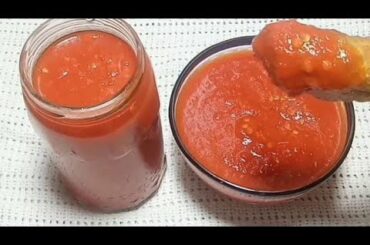 chilli garlic sauce || spicy sauce recipe || chilli garlic sauce by friends kitchen