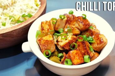 CHILLI TOFU RECIPE | TOFU RECIPE