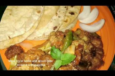mix veg Manchurian and gobi chilli/dry crispy chilli recipe