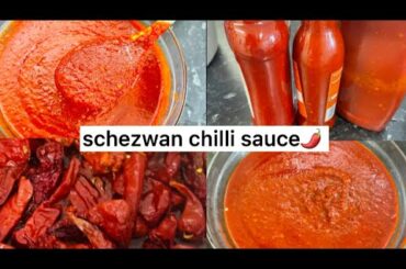 Schezwan Kashmiri chilli sauce recipe
