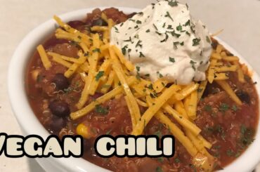 Healthy Vegan Quinoa Chili Recipe