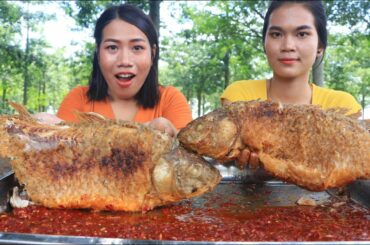 Cooking fish fried with chili sauce recipe - Cooking skill