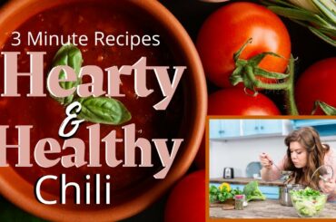 3 Minute Chili Recipe | Learn this Hearty Chili Recipe | Small Family Adventures
