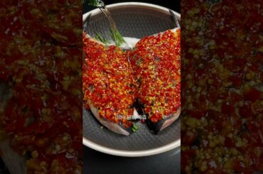 chopped pepper fish & spicy sauce recipe ( Fish Head with Chopped Chili )