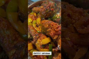 Chilli chicken or chicken chilli recipe #howtomakechillichickenathome #chickenchilli #chillichicen