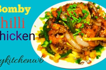 How To Make Bombay Chilli Chicken Recipe #mykitchenwb,