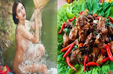 Yummy Cooking Fried Pork With Chilli Recipe, Eating Delicious, cooking skills