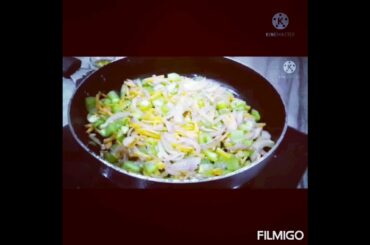 Home Made Prawn Chilli  . Quick Recipe in 30 Mins.