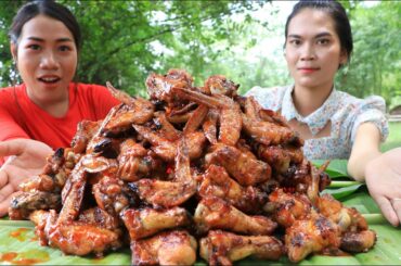 Cooking chicken wing roasted with chili sauce recipe - Cooking skill