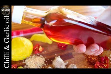 Homemade chilli and garlic oil recipe | Chili oil recipe | How to make  | Chilli oil chicken | braai