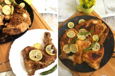 Tawa Lemon Chicken Recipe | Chili tawa lemon chicken by mehnoor mom's kitchen |