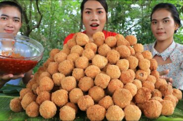 Yummy cooking meatball crispy with chili sauce recipe - Amazing cooking