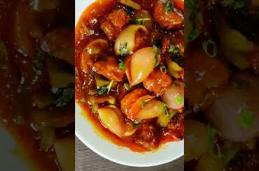 Chili Fish recipe/Fish Manchurian #shortvideo#youtubeshortvideo