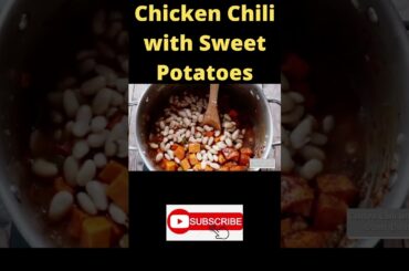 How to Make Chili Chicken with Sweet Potatoes Recipe #Shorts
