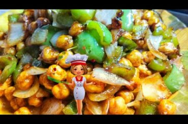 Best starter recipe | Easy & 15 min without cornflour chickpeas chili recipe