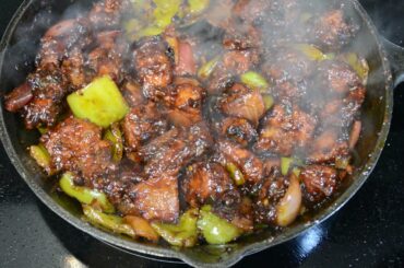 Restaurant style chilli chicken recipe in tamil | indo chinese cuisine chilli chicken | easy chicken