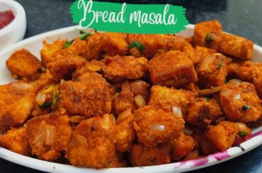 Bread masala | Bread Chilli recipes | Easy Breakfast recipe |
