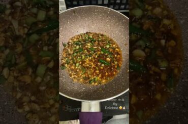 Paneer chilli Recipe | Deliciaso | #YoutubeShorts | Quick and Yummy Recipe | #shorts