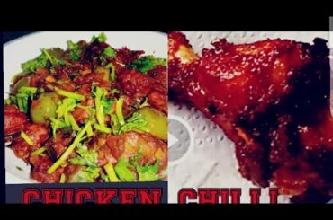 Chicken chilli//easy recipe//spicy&tasty//